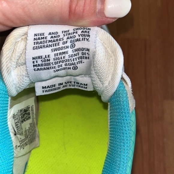 Nike women’s Air Force 1 Crater Move To Zero White Dynamic Turquoise Size 6 - Picture 8 of 12